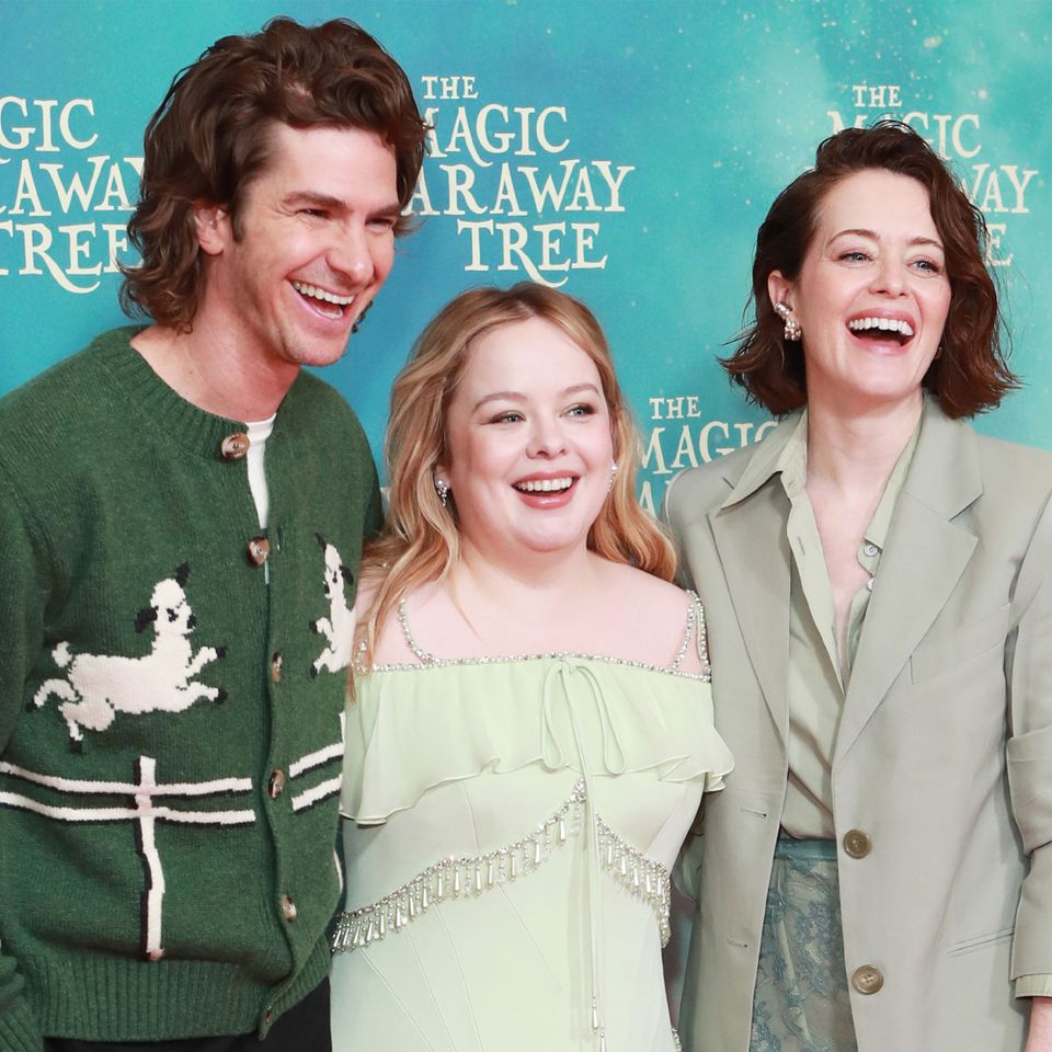 Andrew Garfield, Nicola Coughlan and Claire FoyCredit: Grant Buchanan/Dave Benett/WireImage