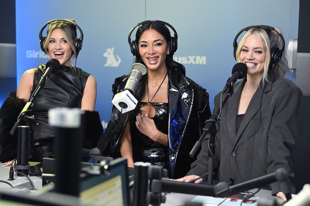Ashley Roberts, Nicole Scherzinger and Kimberly WyattCredit: Gary Gershoff/Getty