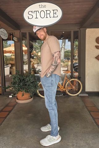 Beau Brown standing under a store signCredit: Beau Brown