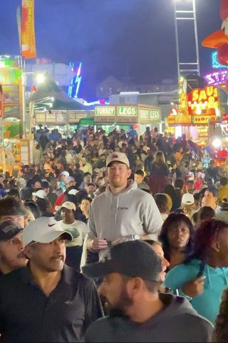 Beau Brown standing in a crowdCredit: Beau Brown