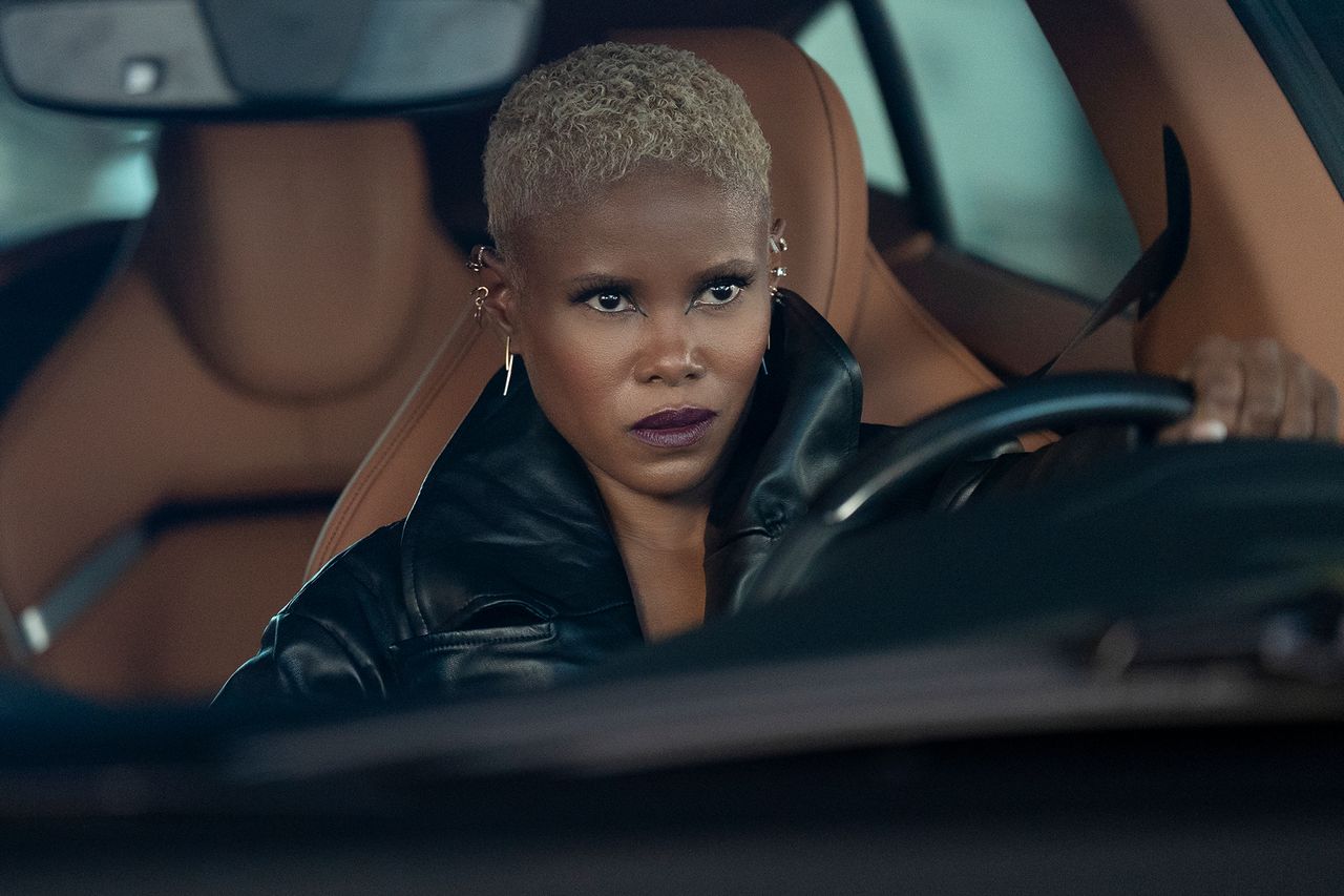 Jasmine Burke as Gina in episode 2013 of Beauty In Black. Jasmine Burke in 'Beauty in Black' season 2Credit: Quantrell Colbert/Netflix