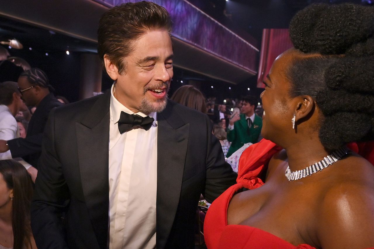 Benicio del Toro and Wunmi Mosaku Benicio del Toro and Wunmi MosakuCredit: George Pimentel/Shutterstock