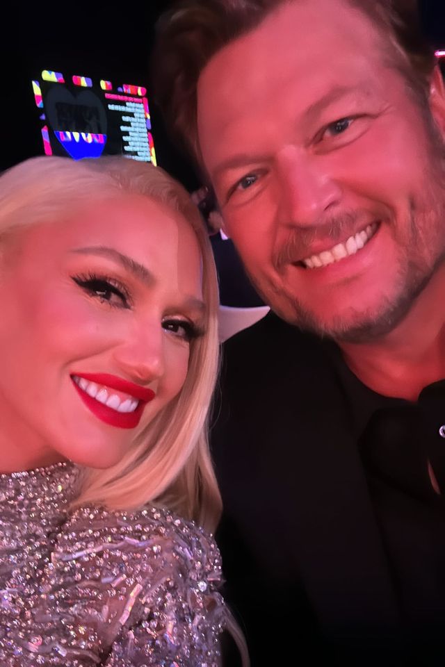 Blake Shelton and Gwen StefaniCredit: Gwen Stefani /Instagram