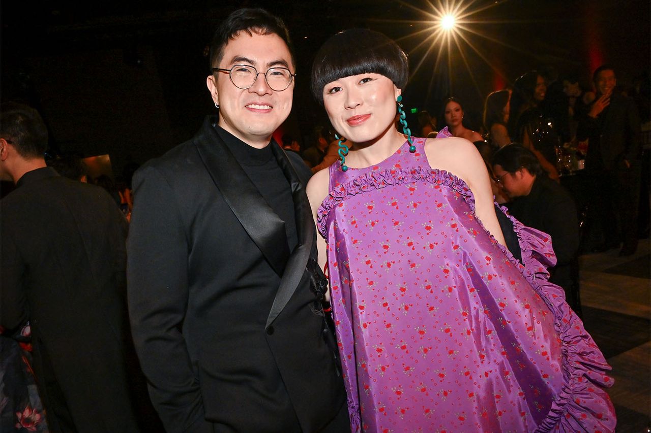 Bowen Yang and Atsuko OkatsukaCredit: Michael Buckner/Variety via Getty
