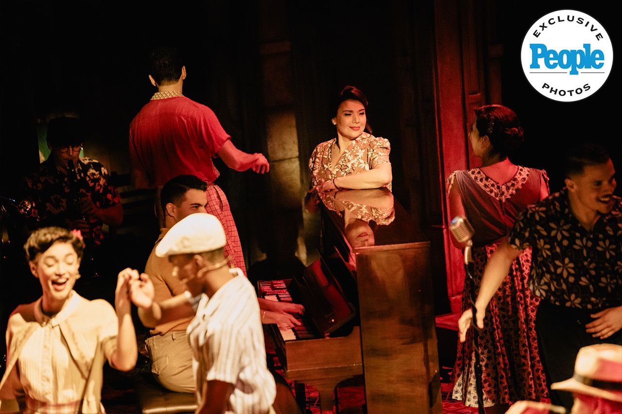 Ana Navarro (center) in 'Buena Vista Social Club' on BroadwayCredit: Andy Henderson