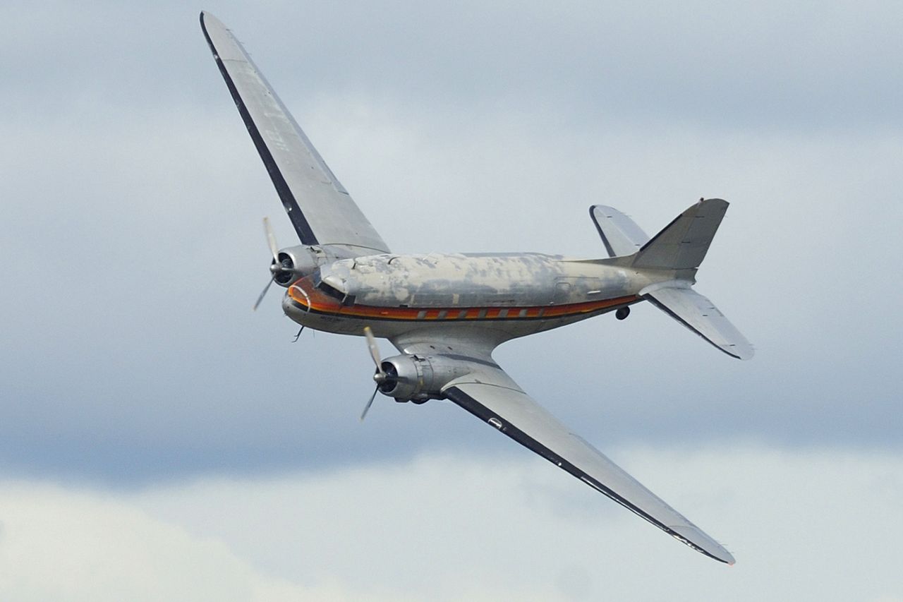 C-47 plane Douglas C-47 aircraft.Credit: Getty