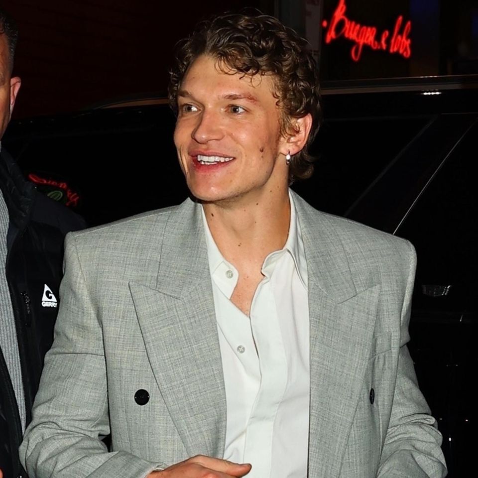 New York, NY Heated Rivalry star Connor Storrie was seen arriving at the Saturday Night Live after-party held at Mermaid Oyster Bar - Times Square in New York. Connor StorrieCredit: BlayzenPhotos / BACKGRID