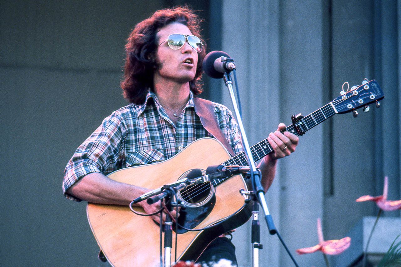 Country Joe McDonald performing in California in 1977Credit: Ed Perlstein/Redferns/Getty