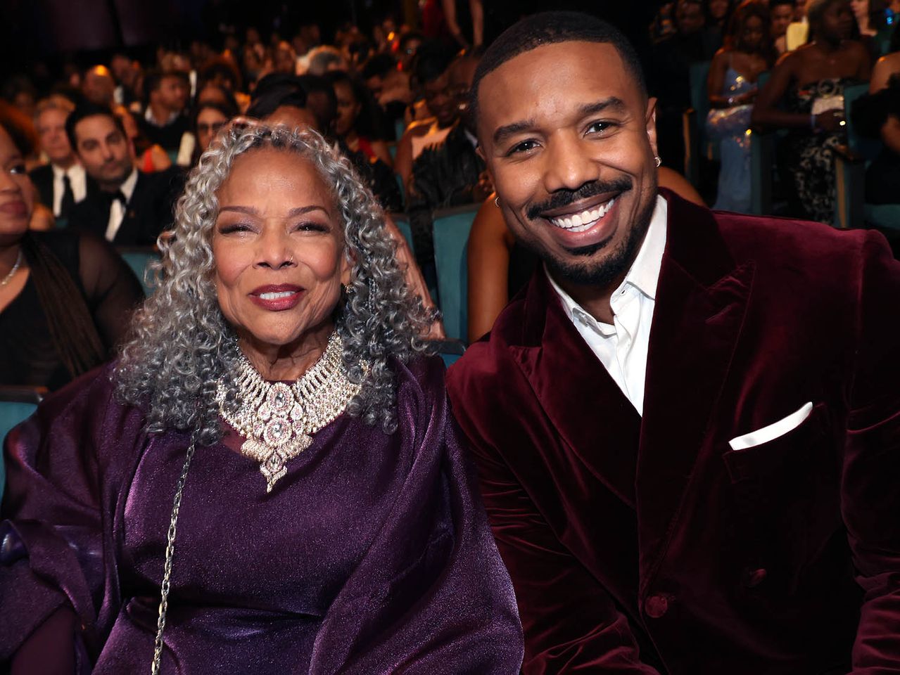Donna Jordan and Michael B. Jordan attend the 57th NAACP Image Awards at Pasadena Civic Auditorium on February 28, 2026 in Pasadena, California Michael B. Jordan and his mother Donna JordanCredit: Johnny Nunez/Getty