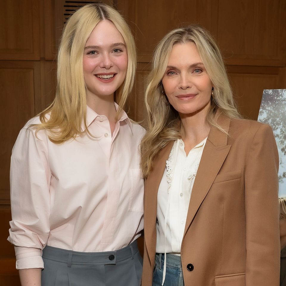 Elle Fanning and Michelle PfeifferCredit: Todd Williamson/JanuaryImages for Paramount+