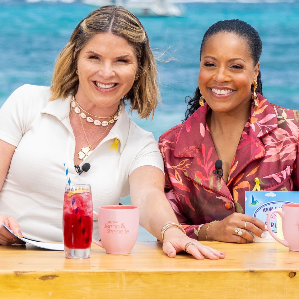 Jenna Bush Hager and Sheinelle Jones.Credit: John Parra | Getty Images for Sandals Resorts