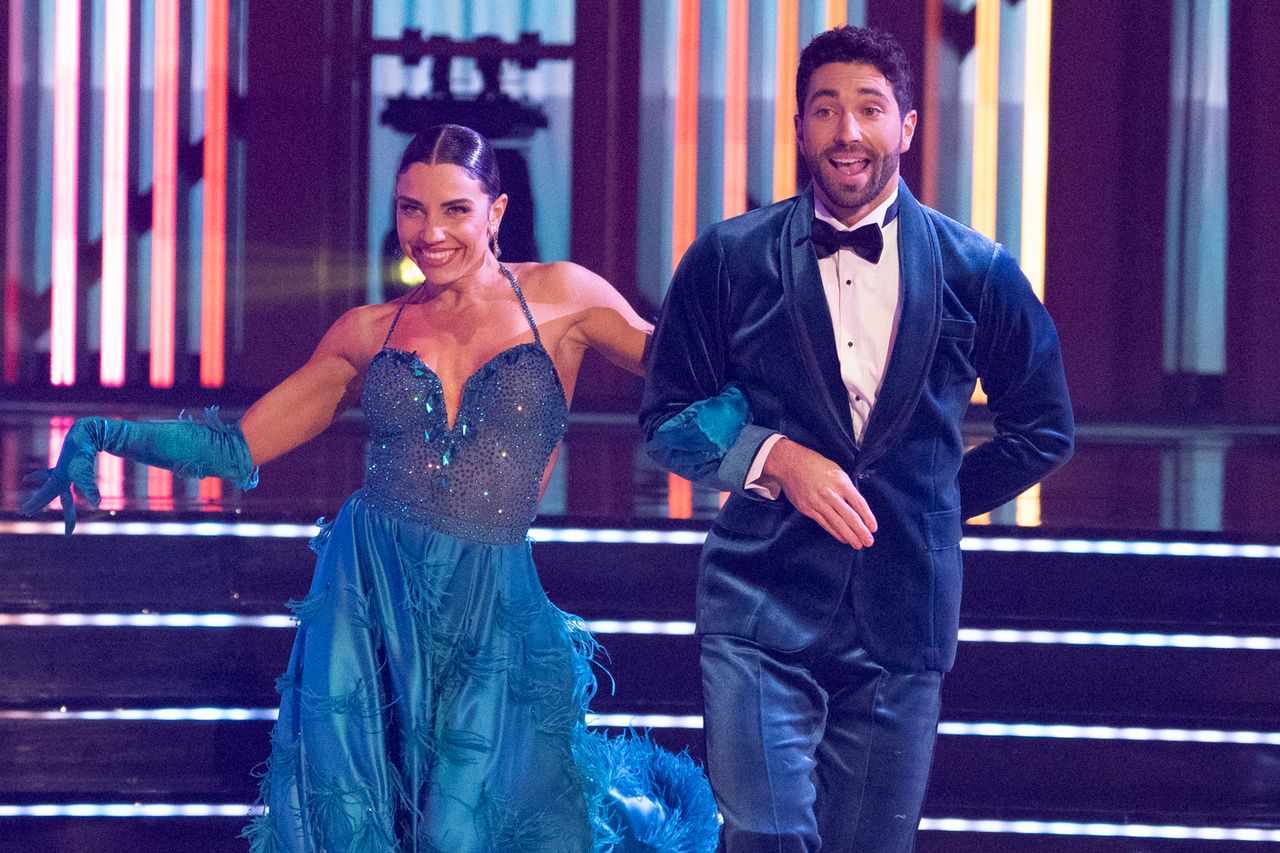 JENNA JOHNSON, JOEY GRAZIADEI on Dancing with the Stars Jenna Johnson and Joey GraziadeiCredit: Disney/Eric McCandless