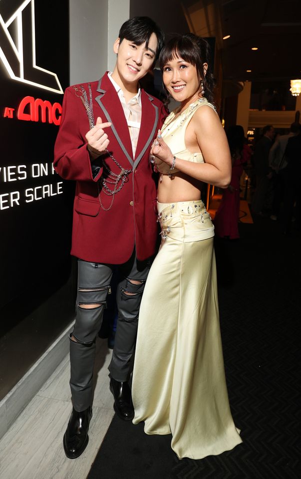 Kevin Woo and Cathy Shim.Credit: MediaPunch / BACKGRID