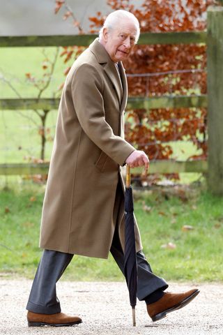 King Charles attends church on Sandringham Estate on March 1, 2026Credit: Max Mumby/Indigo/Getty