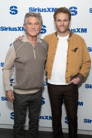 Kurt Russell and Wyatt RussellCredit: Noam Galai/Getty