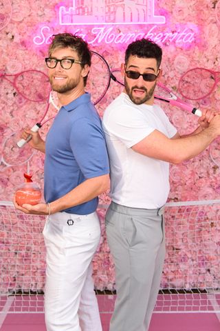 Lance Bass and Michael TurchinCredit: Scott Roth