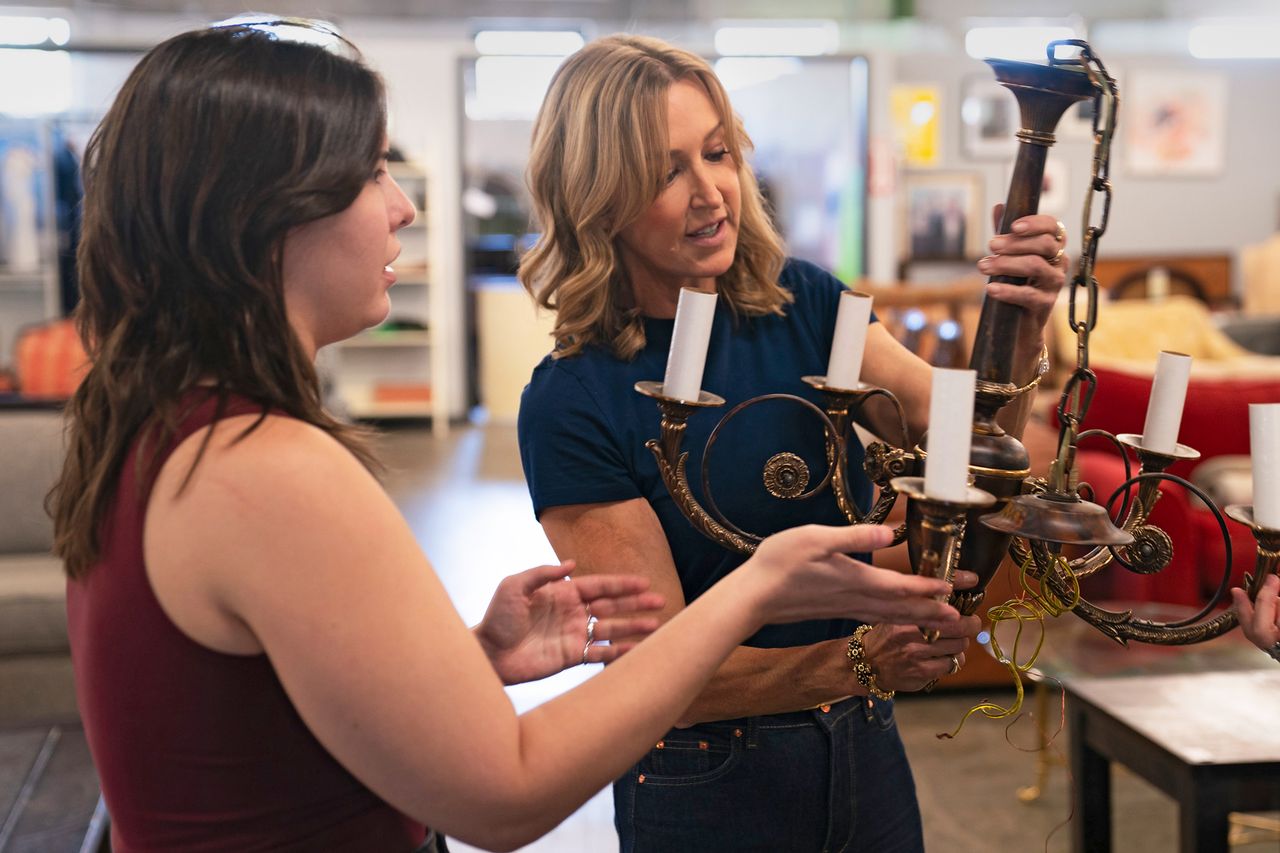 Spencer hosts the new series 'That Thrifting Show'Credit: Disney/Brett Roedel