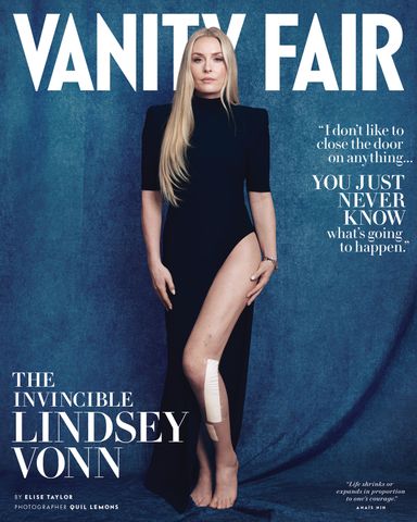 Lindsey Vonn Vanity Fair Lindsey Vonn poses for 'Vanity Fair'Credit: Quil Lemons / Vanity Fair