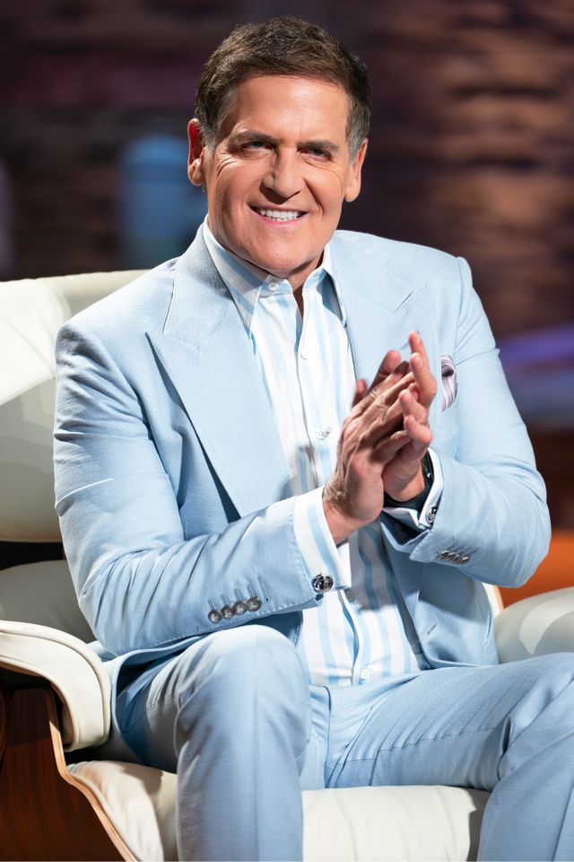 Cuban said his lunch combo of baby clams and egg white wraps has 25 grams of proteinCredit: Disney/Christopher Willard