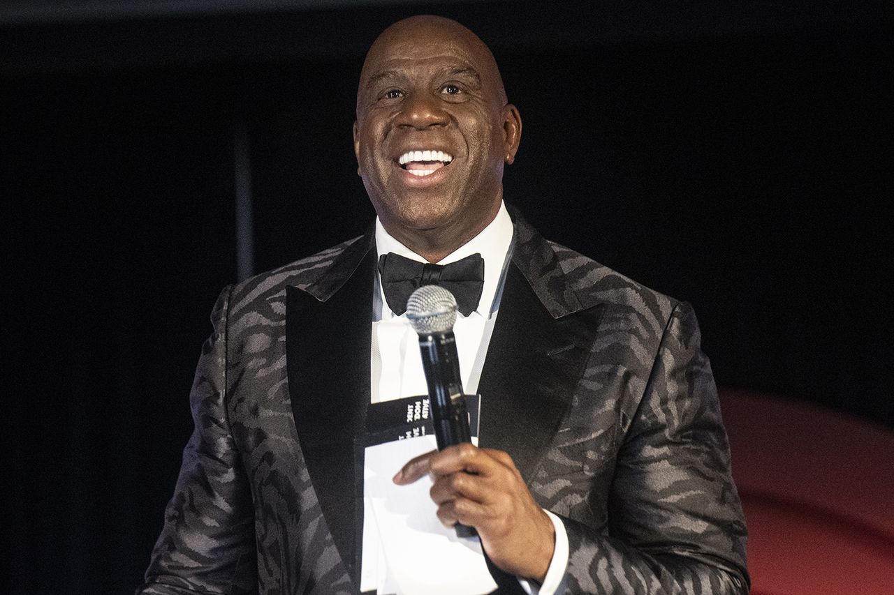 Magic Johnson.Credit: Prince Williams/WireImage