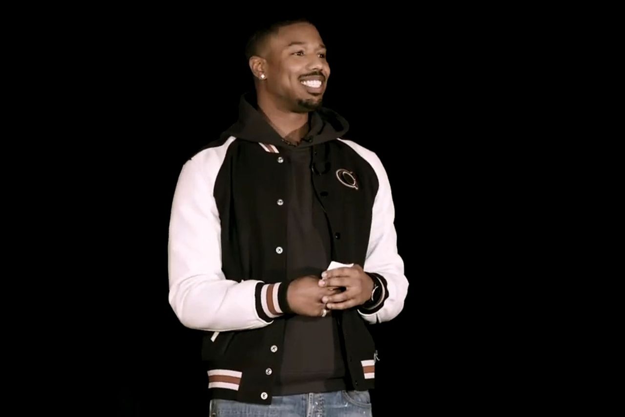 Michael B. Jordan’s Teacher and Coach Recall the Oscar Nominee’s Drive as a Teen: ‘He Gave His All’ Michael B. Jordan visiting Newark Arts High School in 2019Credit: coach/Youtube