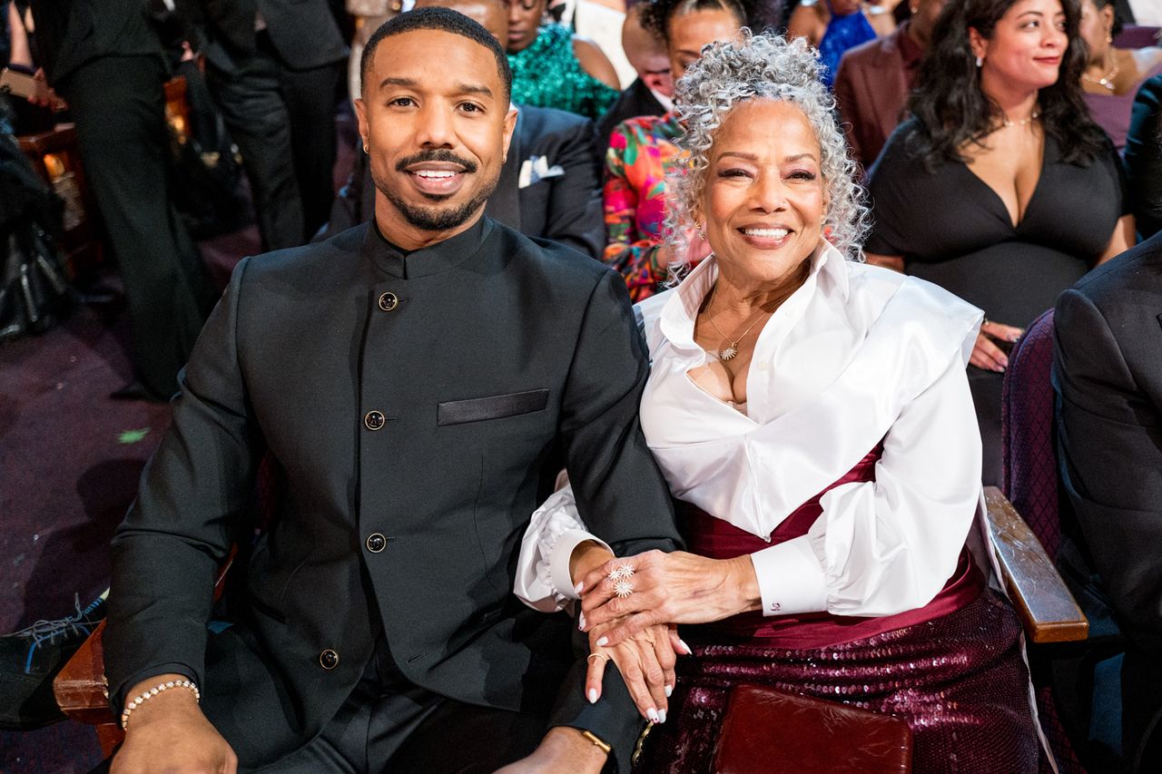 Michael B. Jordan and Donna JordanCredit: John Shearer/98th Oscars/Getty