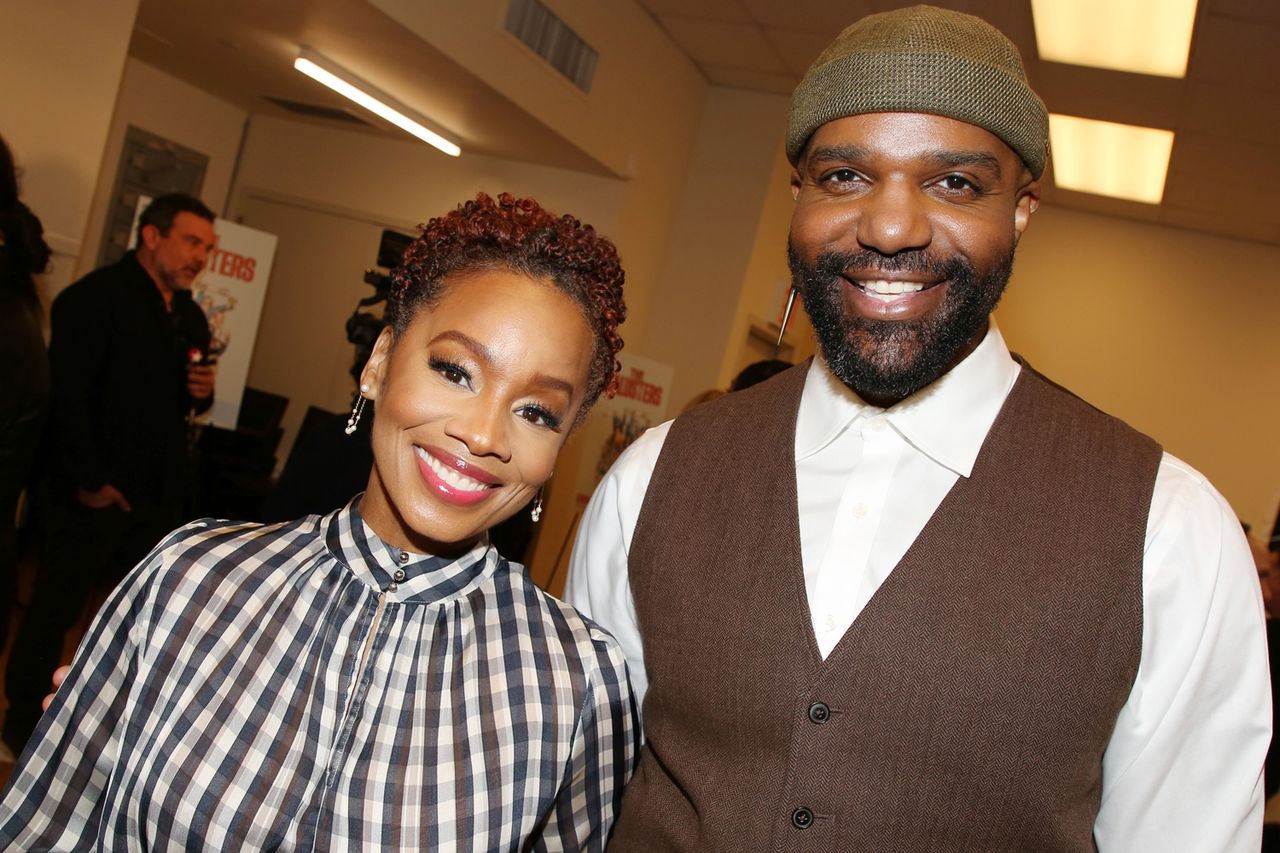 Anika Noni Rose and Carl Clemons- HopkinsCredit: Bruce Glikas/WireImage