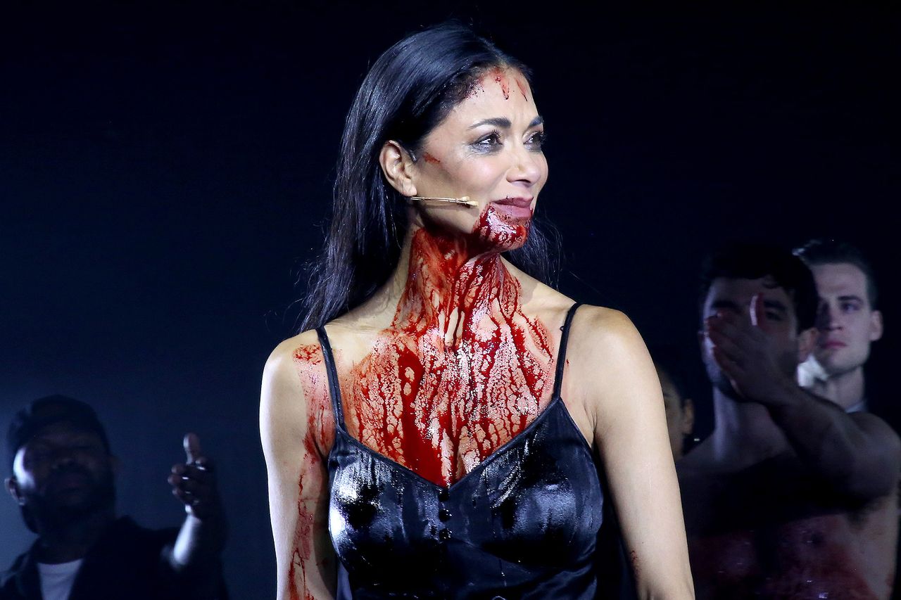 Nicole Scherzinger in 'Sunset Blvd.' on closing night on July 20, 2025Credit: Bruce Glikas/WireImage