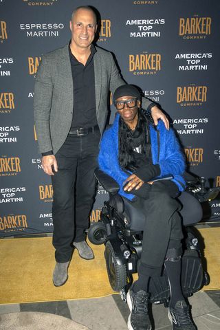 Nigel Barker and Miss J (J. Alexander) reunited for a night at Bowtie Bar, located within the Renaissance Times Square Hotel, celebrating National Espresso Martini Month with The Barker Company’s signature cocktails Nigel Barker and Miss J. AlexanderCredit: Dennis Tooshkanov