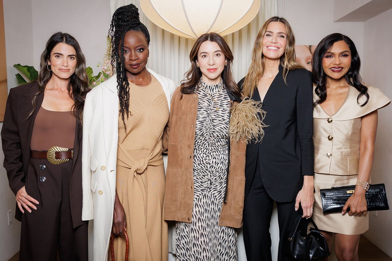 Nikki Reed, Danai Gurira, Sasha Plavsic, Mandy Moore, Mindy KalingCredit: Jason Sean Weiss/BFA.com