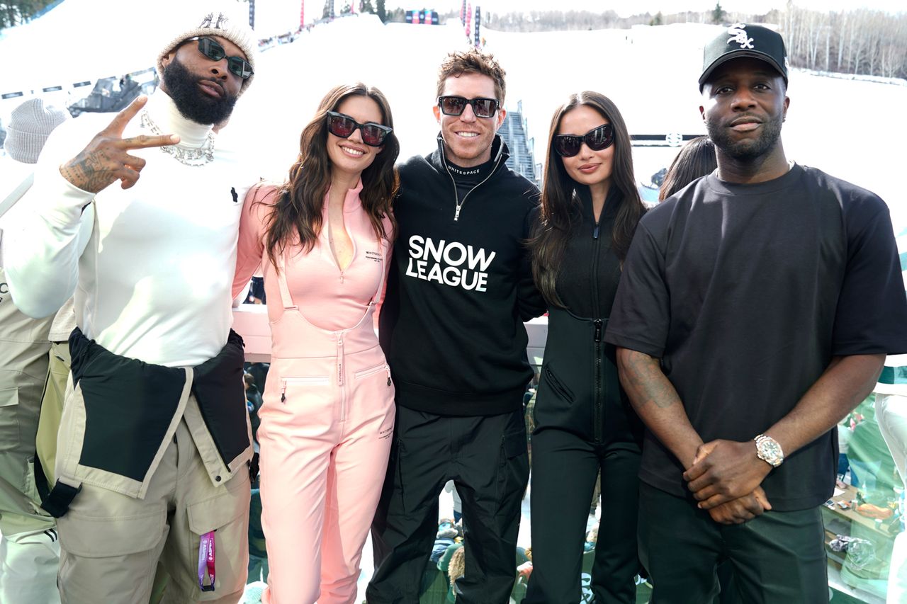 Odell Beckham Jr., Sara Sampaio, Shaun White, Kelsey Merritt and Nigel Sylvester attend as The Odell Beckham Jr., Sara Sampaio, Shaun White, Kelsey Merritt and Nigel Sylvester.Credit: Riccardo Savi/Getty