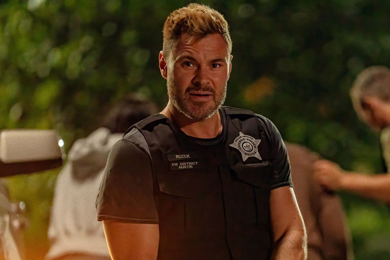 Patrick John Flueger in 'Chicago P.D.' season 13Credit: Elizabeth Sisson/NBC via Getty
