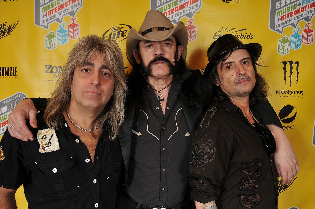 Mikkey Dee, Phil Campbell and Lemmy Kilmister attend 'Lemmy' premiere at SXSW Festival in March 2010Credit: Jesse Knish/WireImage