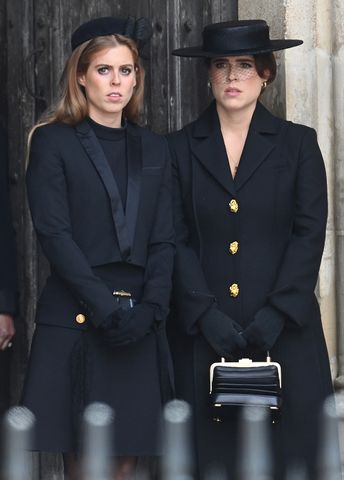 Princess Beatrice and Princess Eugenie in 2022Credit: Justin Goff Photos/Getty