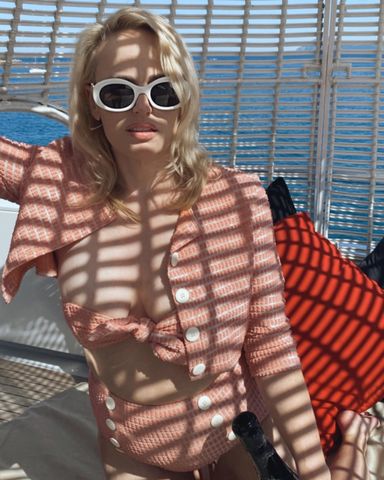 Rebel Wilson Rebel Wilson posing in a bikini in 2022Credit: Rebel Wilson/Instagram