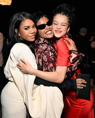 Regina Hall, Teyana Taylor and Chase InfinitiCredit: Michael Kovac/Getty