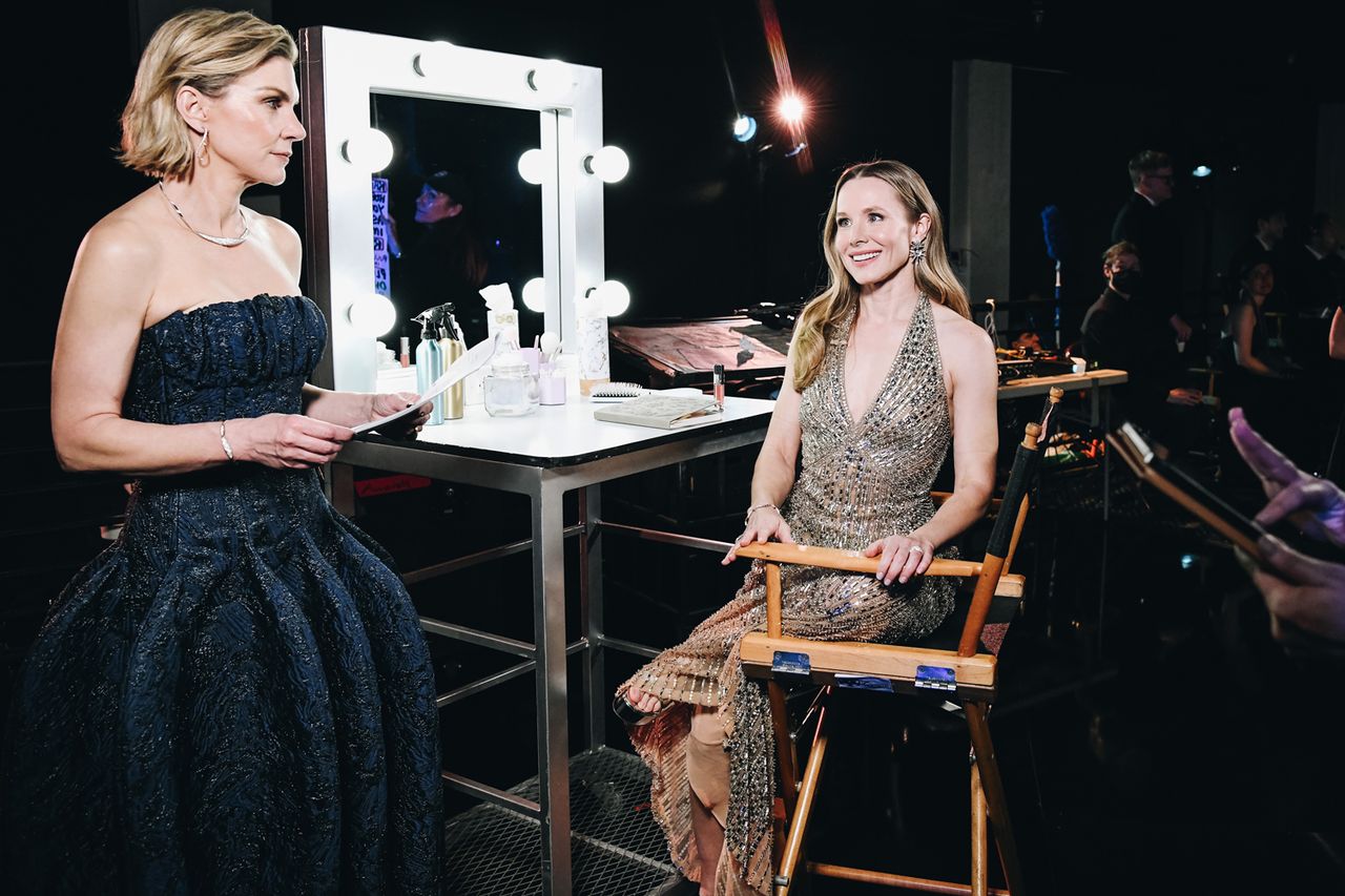 Rhea Seehorn and Kristen Bell Rhea Seehorn and Kristen BellCredit: Nina Westervelt/Shutterstock