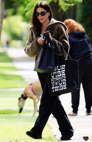 Sandra Bullock in Beverly Hills on February 21, 2026. Credit: GAMR / BACKGRID