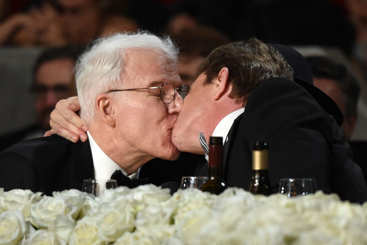Steve Martin and Martin Short in 2017Credit: Michael Kovac/Getty