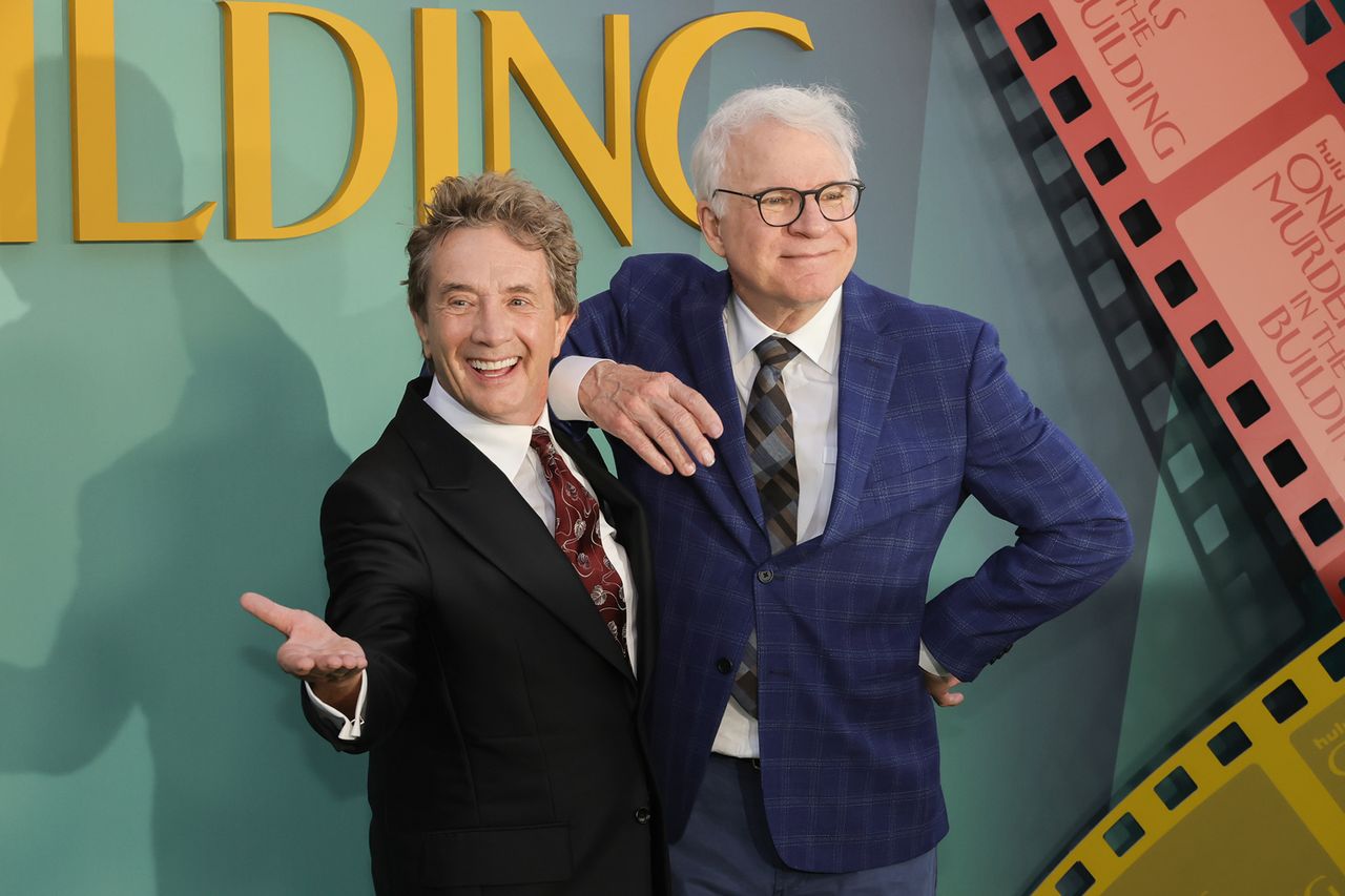 Martin Short and Steve Martin in 2024Credit: Kevin Winter/Getty