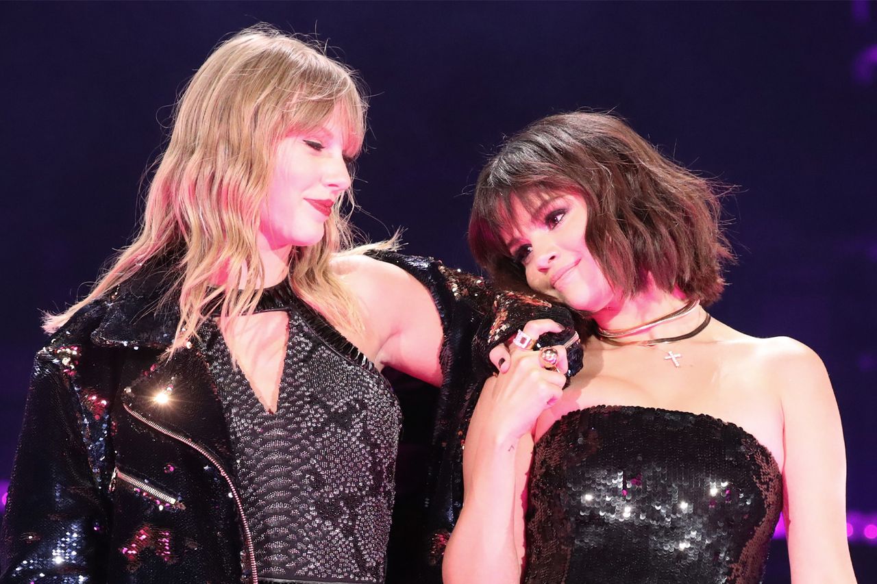 Taylor Swift and Selena Gomez Taylor Swift and Selena GomezCredit: Christopher Polk/TAS18/Getty