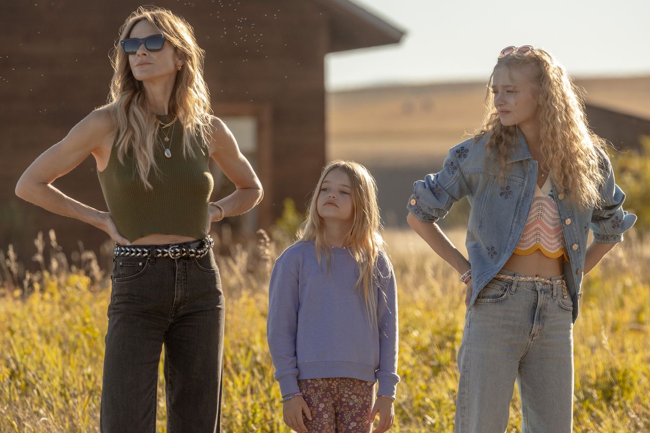 Beau Garett, Alaina Pollack and Amiah Miller in 'The Madison'Credit: Emerson Miller /Paramount +