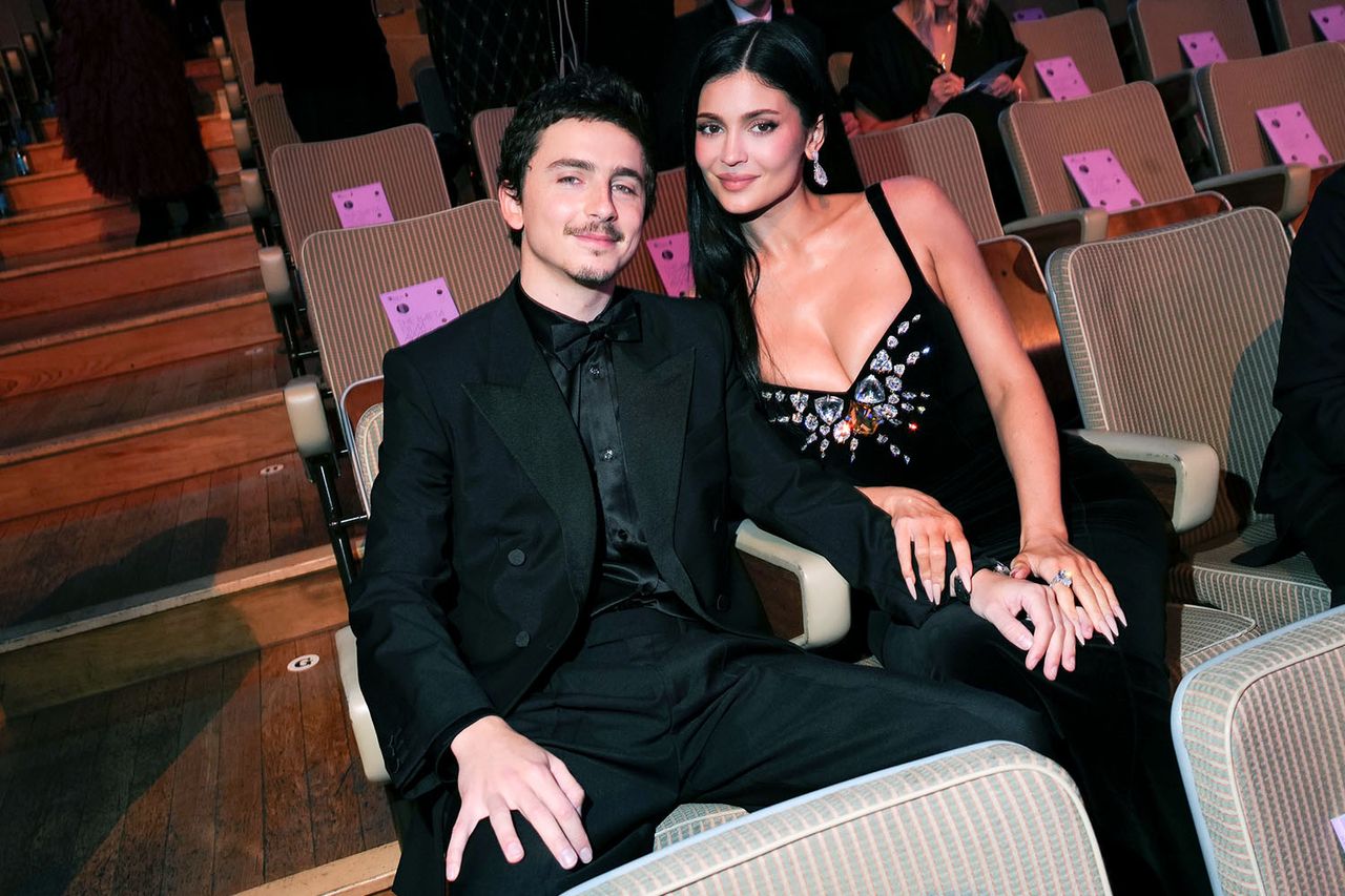 Timothée Chalamet and Kylie Jenner at the 2026 BAFTA AwardsCredit: Carlo Paloni/BAFTA via Getty