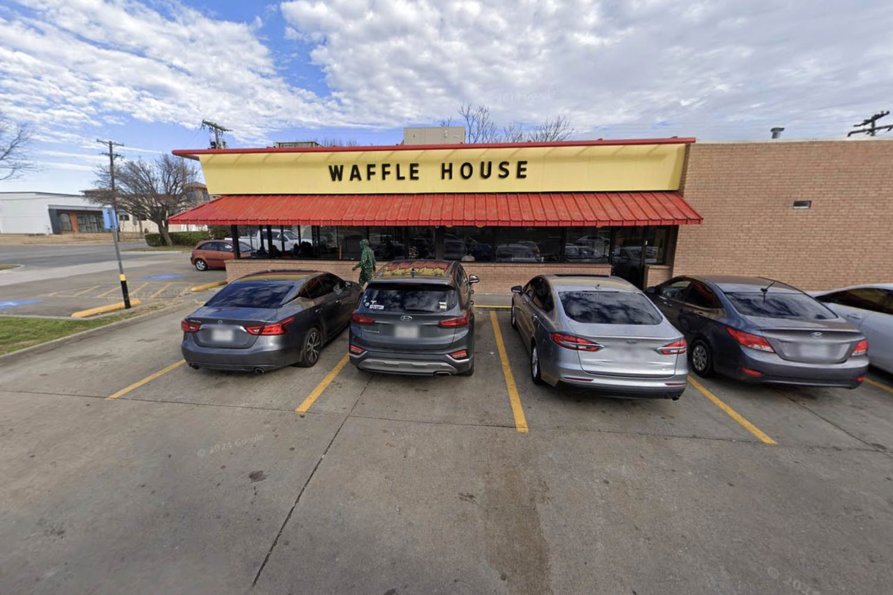 Waffle House 120 W. Spring Valley Road Richardson, TX The Waffle House at 120 West Spring Valley Road in Richardson, TexasCredit: Google Maps
