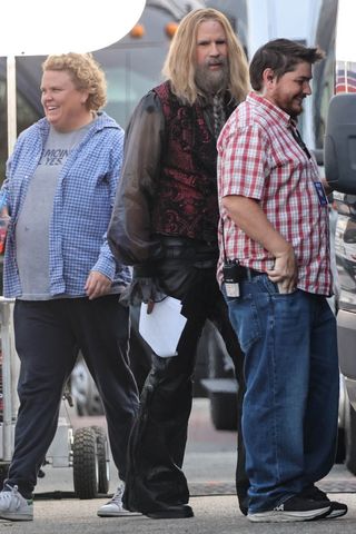 Will Ferrell, Fortune FeimsterCredit: BACKGRID