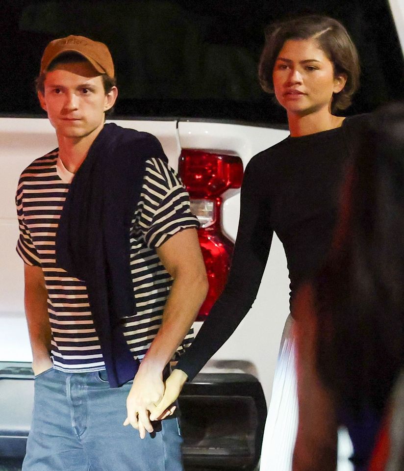 Zendaya and Tom Holland are seen stepping out for dinner with friends in Los Angeles, California, Tom Holland and Zendaya in Los Angeles on March 20, 2026Credit: The Daily Stardust / BACKGRID