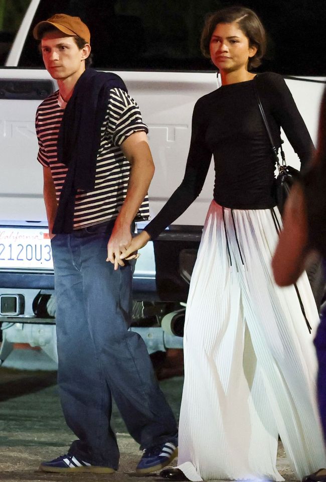 Zendaya and Tom Holland are seen stepping out for dinner with friends in Los Angeles, California, Tom Holland and Zendaya in Los Angeles on March 20, 2026Credit: The Daily Stardust / BACKGRID