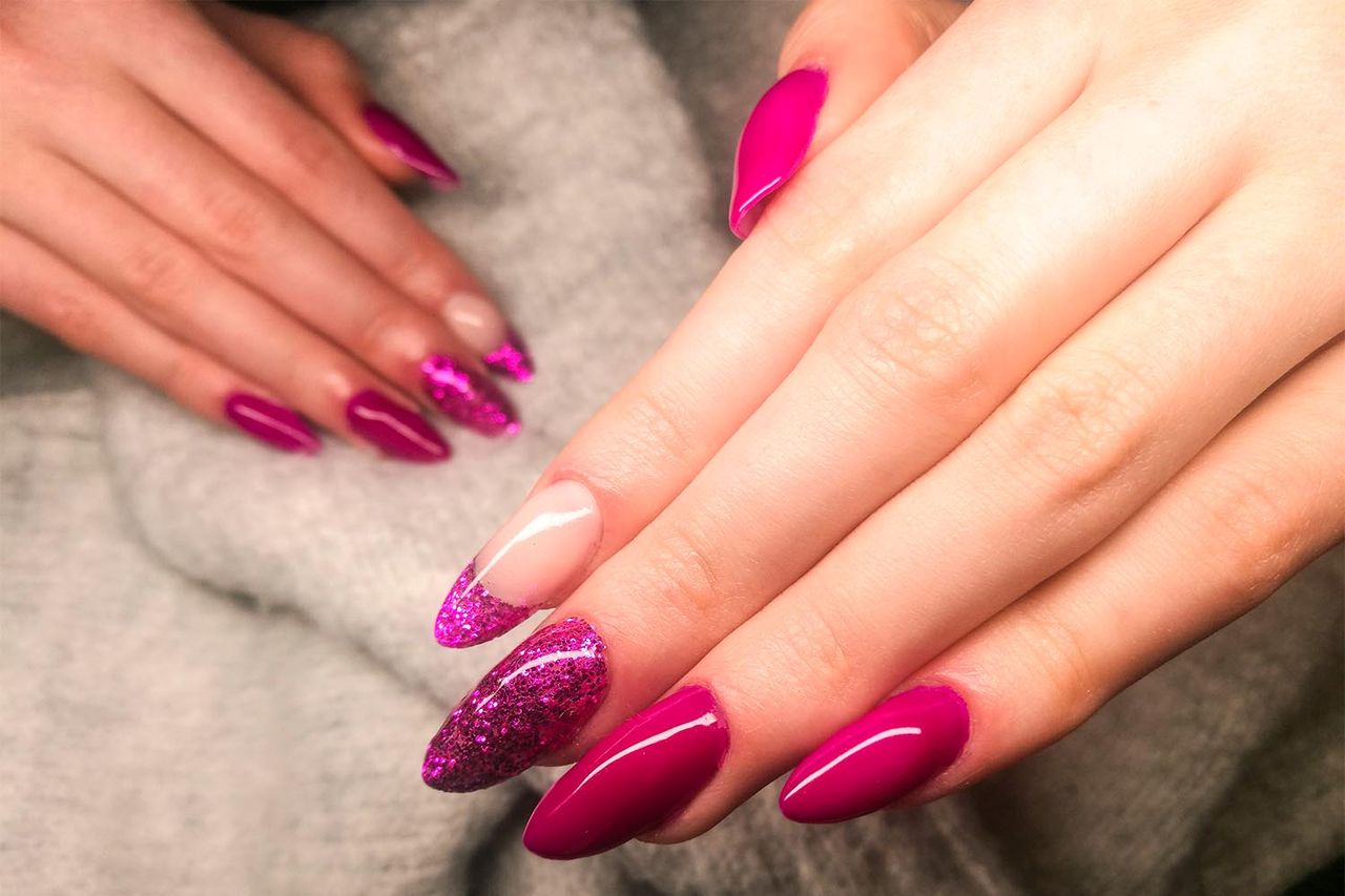 Acrylic nails (stock image)Credit: Getty