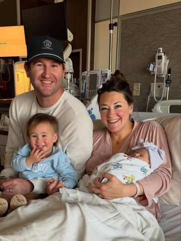 Mattie Jackson, her husband and their two childrenCredit: mattie jackson/instagram