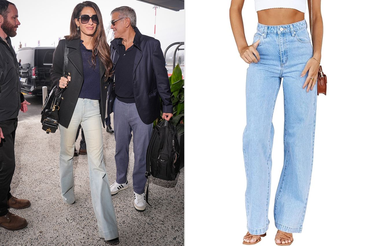 Celeb Airport Outfits: Amal Clooney Credit: Civetta/GC Images; Amazon
